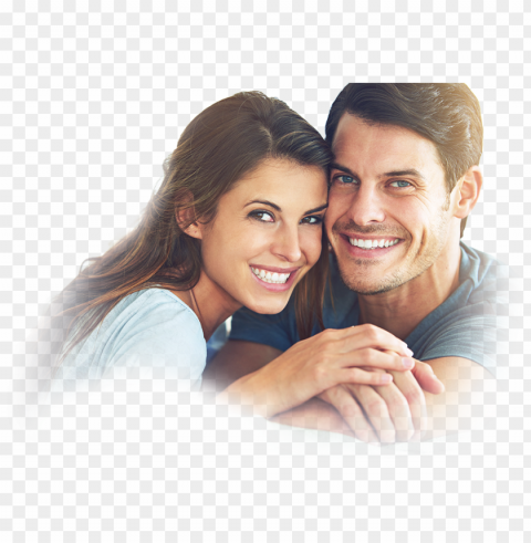 987 x 705 6 - smile couple PNG Isolated Object with Clarity