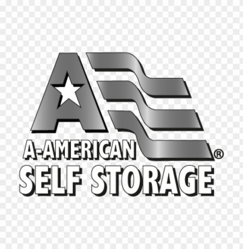 a american self storage vector logo free download Clear Background Isolation in PNG Format