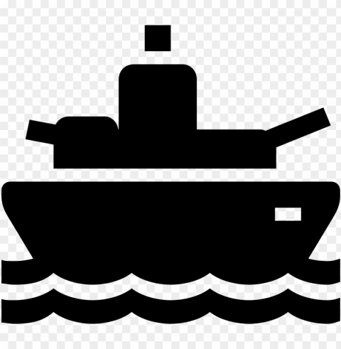 a battleship icon is a ship out on the water but the - icon transparent battleship ClearCut Background Isolated PNG Design