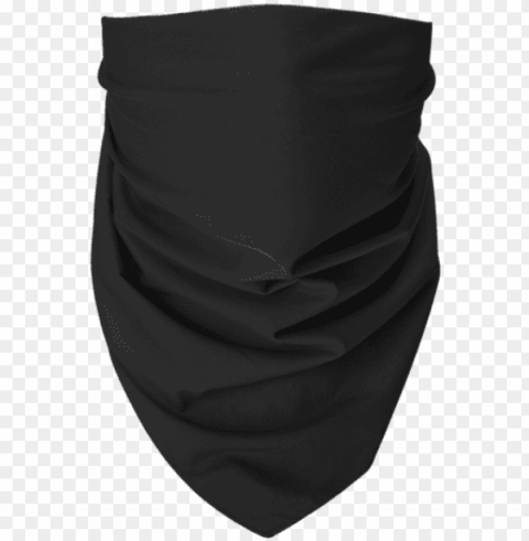 a black bandana - carmine Isolated Design Element in Clear Transparent PNG