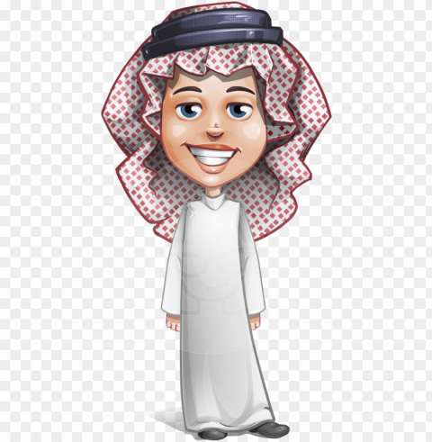 a boy cartoon - arab cartoon characters PNG files with no background free