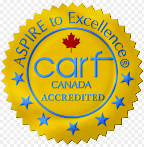 a carf three-year accreditation was awarded to belvedere - carf accreditation logo HighResolution Transparent PNG Isolation