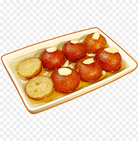 a classic indian sweet - sweets gulab jamun Isolated Item with HighResolution Transparent PNG