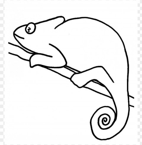 a color of his own chameleon coloring page PNG with isolated background PNG transparent with Clear Background ID 19e45858