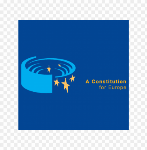 a constitution for europe vector logo free Transparent Background Isolation of PNG