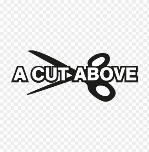 a cut above vector logo free download PNG images with no background necessary