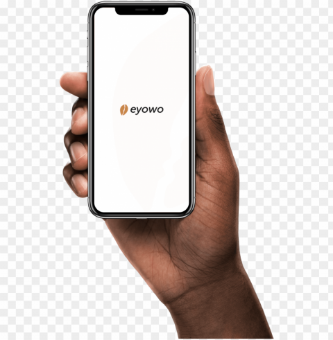 a hand holding the eyowo app - lightni Transparent PNG download PNG transparent with Clear Background ID ca41a8b9