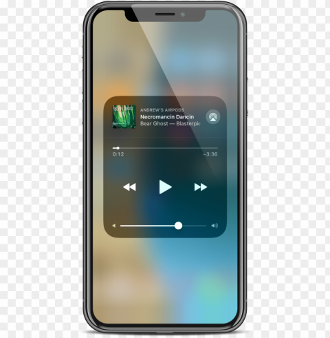 A Little More Complex - Ios 12 Music Widget Transparent PNG Isolated Illustration