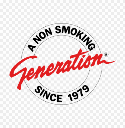 a non smoking generation vector logo free download PNG images with transparent backdrop