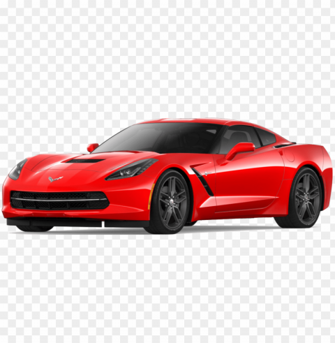 a red 2018 corvette stingray - corvette chevrolet PNG Graphic with Isolated Design