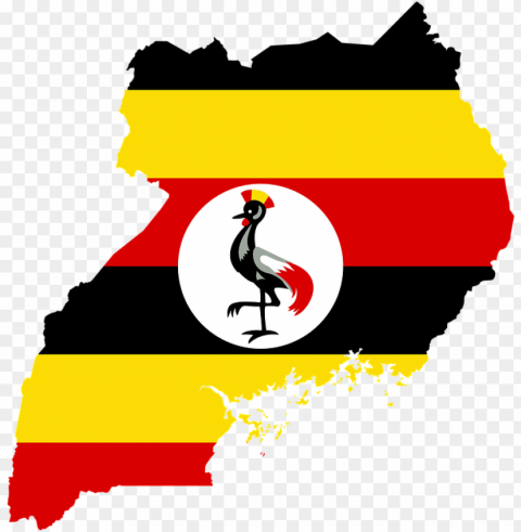 a return to uganda with royal college of obstetrics - uganda flag ma PNG with Isolated Object