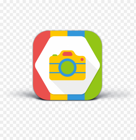 A Simple Application To Take Your Selfie Photo - Circle Transparent Background PNG Isolated Icon