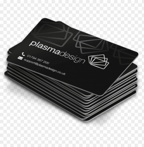 a stack of satin black plastic cards - hd of business cards High-quality PNG images with transparency