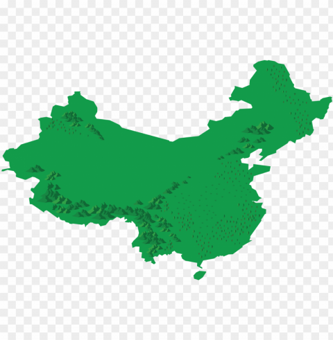 a vast country replete with beauty china encompasses - map of china no Isolated Artwork on Transparent Background PNG