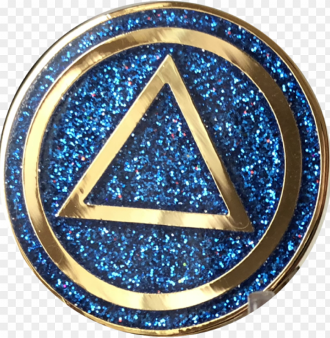 aa circle triangle logo reflex blue glitter gold plated - circle PNG pictures with no backdrop needed