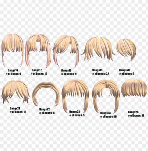 aa2 bangs - lace wi Transparent PNG illustrations