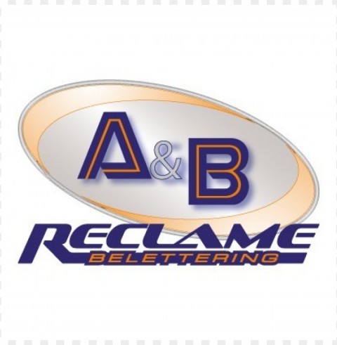 a&b reclame logo vector PNG images with clear cutout