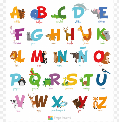 abecedario con dibujos faciles PNG picture