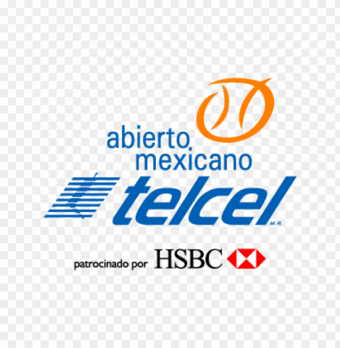 abierto mexicano telcel 2006 vector logo free Transparent Background Isolation in HighQuality PNG