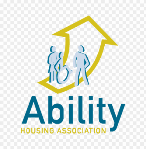ability housing association vector logo free download PNG Image with Isolated Transparency