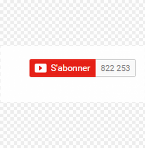 abonnez vous youtube PNG with cutout background