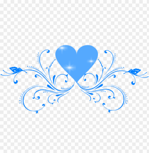 About - - Blue Butterfly Border Transparent PNG Illustration With Isolation