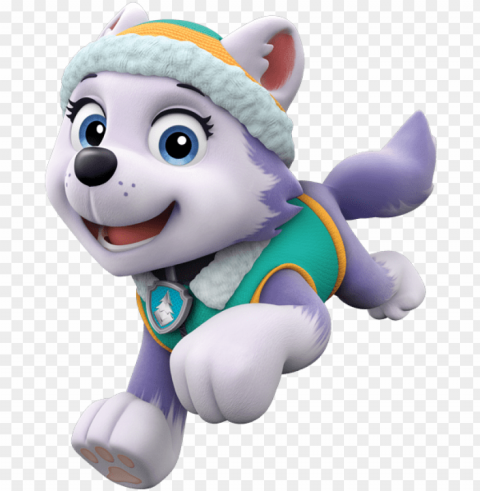 about everest - everest paw patrol personajes Transparent Background Isolated PNG Character