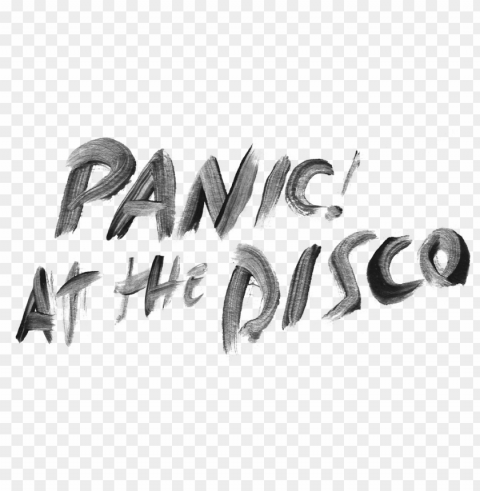 about the band - panic at the disco pray for the wicked logo CleanCut Background Isolated PNG Graphic
