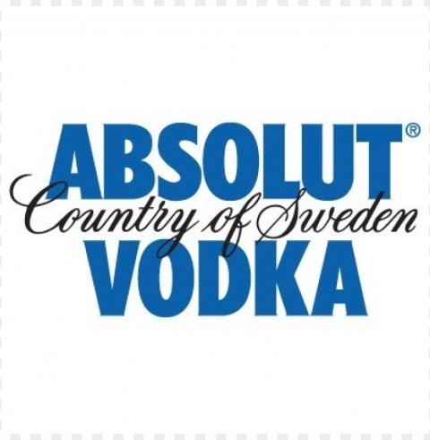 absolut vodka logo vector free download Isolated Character on Transparent Background PNG