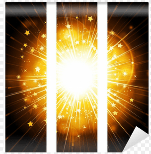 abstract glowing star burst banner background wall - poster Transparent PNG graphics variety