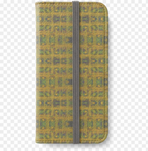 Abstract Pattern In Ethnic Style Golden Yellow  - Zipper Isolated Object On Transparent Background In PNG