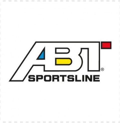 abt sportsline logo vector Isolated Design Element on Transparent PNG