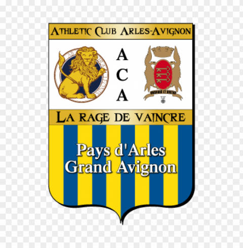ac arles-avignon vector logo PNG for mobile apps