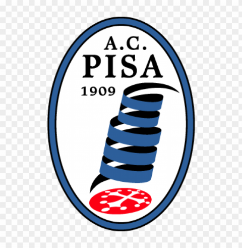 ac pisa 1909 vector logo PNG images with alpha transparency free