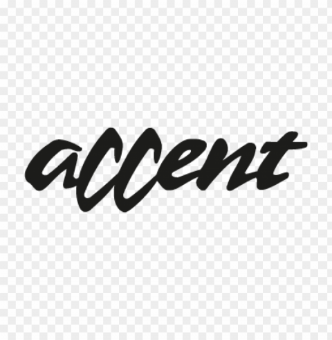 accent vector logo download free PNG transparent elements package