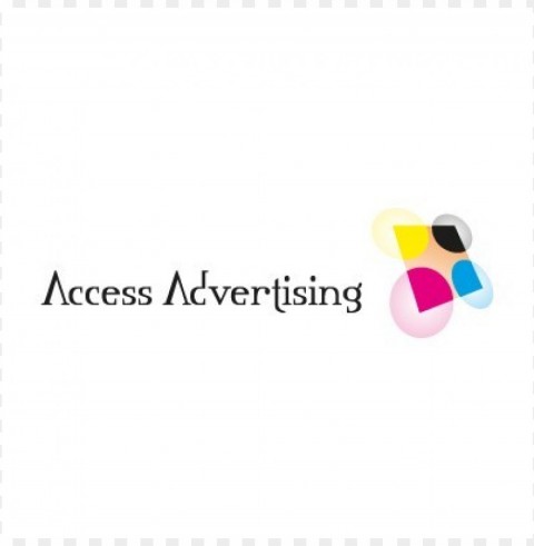 access advertising logo vector PNG for presentations