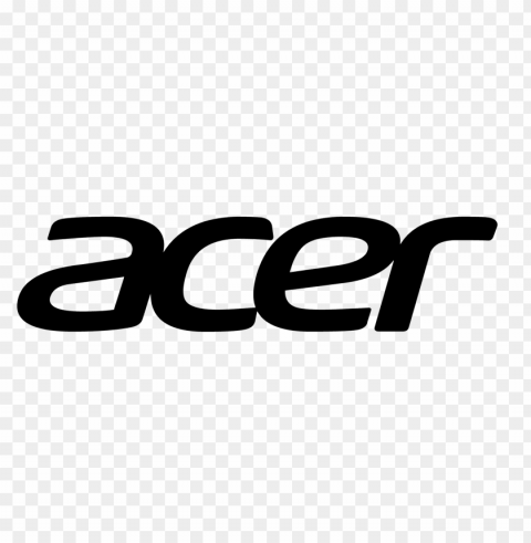 acer laptop PNG with clear overlay