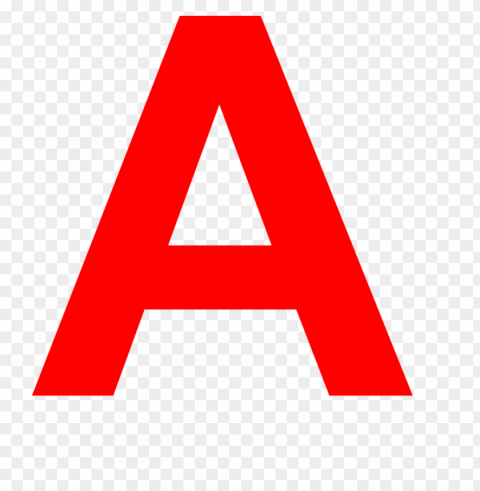 acosta red a - letter a in het rood PNG images with high transparency