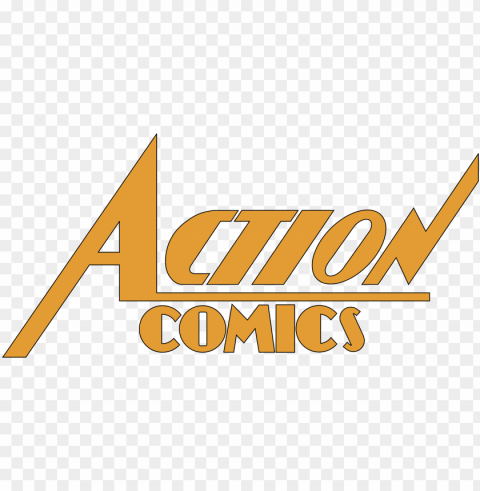 action comics logo transparent - action comics logo PNG Image with Isolated Transparency