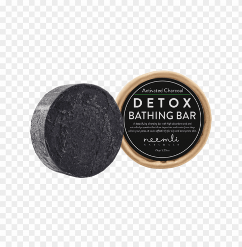 activated charcoal detox bathing bar PNG images with transparent canvas comprehensive compilation