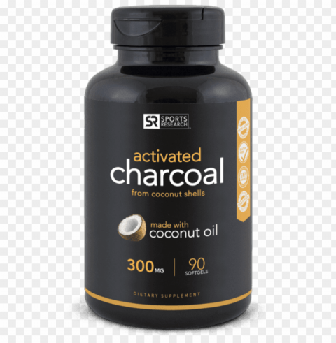 activated charcoal from coconut shells PNG images with transparent canvas variety