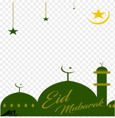 add hastag - eid mubarak facebook frame Isolated Subject on HighQuality Transparent PNG