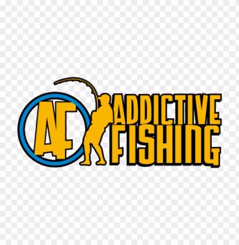 addictive fishing vector logo free PNG images with transparent space