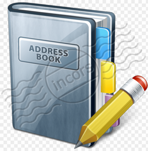 address book PNG transparent images for websites