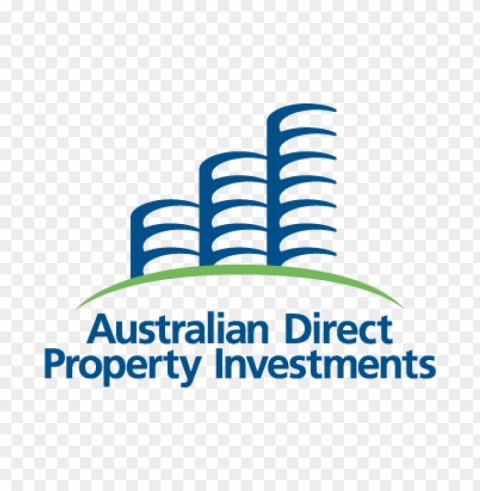 adelaide direct property investments vector logo free PNG Illustration Isolated on Transparent Backdrop