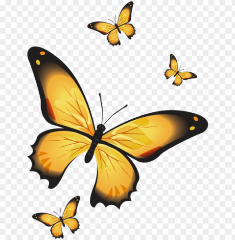 adesivo de parede borboletas amarelas - imagens de borboletas amarelas PNG images with cutout