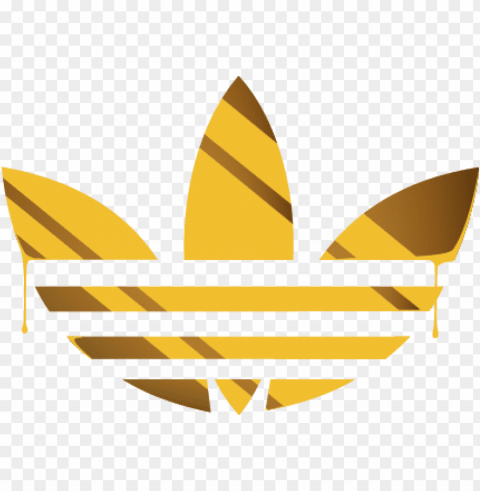 Adidas Clipart Yellow - Adidas Gold Logo PNG Transparent Photos Mega Collection