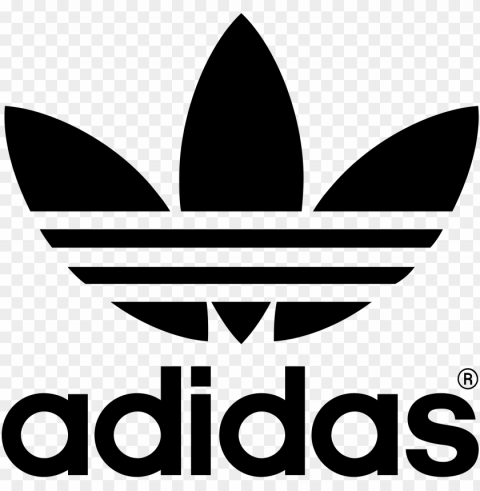 adidas logo free CleanCut Background Isolated PNG Graphic