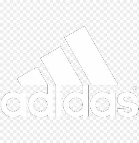 adidas logo transparent jpg library - adidas logo weiß Isolated Graphic Element in HighResolution PNG
