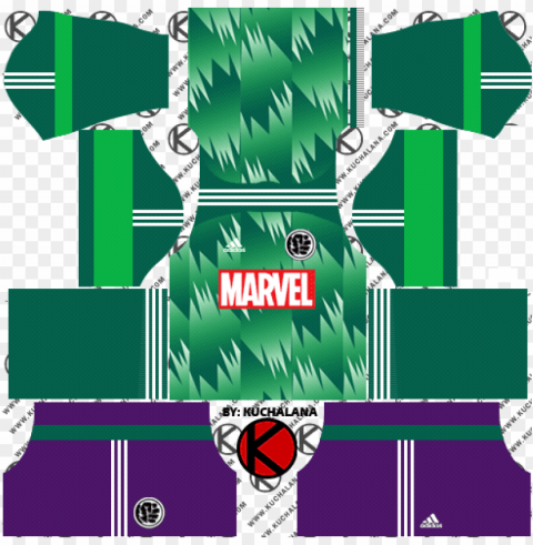 adidas marvel iron man hulk spider-man 2018 kits - kit arema dream league soccer 2018 Transparent Background Isolated PNG Art